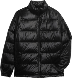 GAP Men's Midweight Puffer Jacket Coat XX-Large True Black