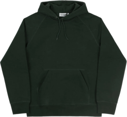 Carhartt Chase Hoodie - Bottle Green / Gold
