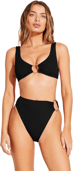 Women's Swimwear Bikini Skylar Ecorib Swimsuit Top Separate