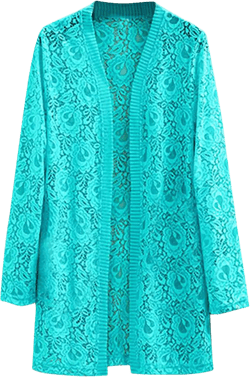 XUNRYAN Womens Long Sleeve Bolero Shrugs Lace Open Front Cardigan Floral Crochet Sheer Beach Coverup Shawl Wraps for Dresses at Amazon Women’s Clothing store