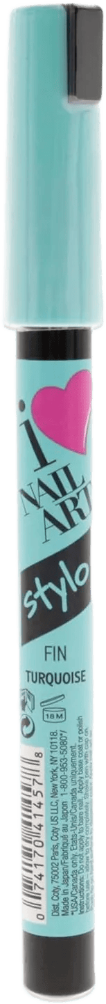 Sally Hansen Nail Art Pens, Turquoise, 450, 0.04 Fluid Ounce
