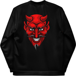 RED DEVIL UNISEX BOMBER JACKET