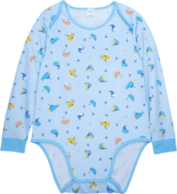 ABDL Long Sleeve Onesie - Little Ships