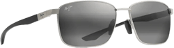 Maui Jim KA'ALA Neutral Grey/Silver Sunglasses