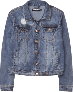 dollhouse womens Genesis Plus Denim Jacket at Amazon Women's Coats Shop