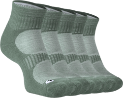 Warm Winter Merino Wool Socks for Men Women, Soft Breathable Running Low Cut Moisture Wicking Athletic Ankle Socks with Arch Support,5 Pairs,Large,Light Green