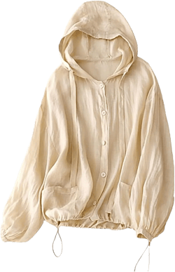 Firzero Dress Shirts for Women Trendy Summer Cotton Linen Blouse Long Sleeve Casual Work Tunic Tops Solid Color V Neck Tees X-Large 03-Beige