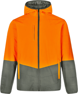 Winning Spirit Unisex Hi Vis Modern Styling Hooded Puffer Jacket - (SW80)