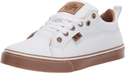 HARLEY-DAVIDSON FOOTWEAR Women's Torland Sneaker 5 White