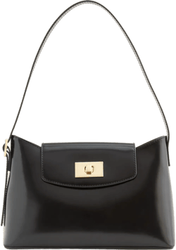 Edie Shoulder Bag In Italian Leather For Women