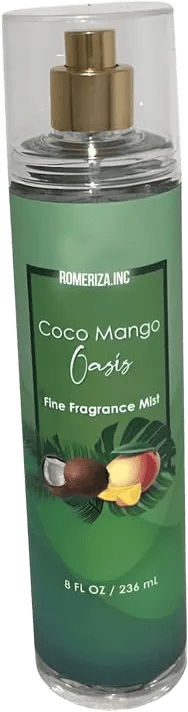 Coco Mango Fragrance Mist, Body Spray for Women, Flowers & Fruits, Clean Refreshing Perfume and Surprising Scents Gift, 8 Fl Oz