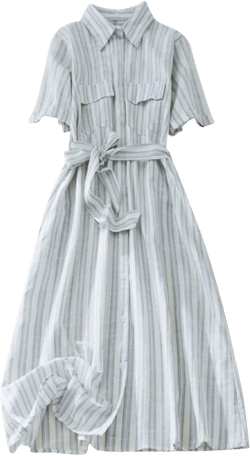 Womens Bohemian Cotton Linen Dresses 3/4 Sleeve Maxi Long Dress Plain Classic Dresses Trendy Boho Dresses with Belt XX-Large 5#blue