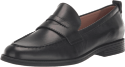 Cole Haan Women's Stassi Penny Loafer Black Leather 7