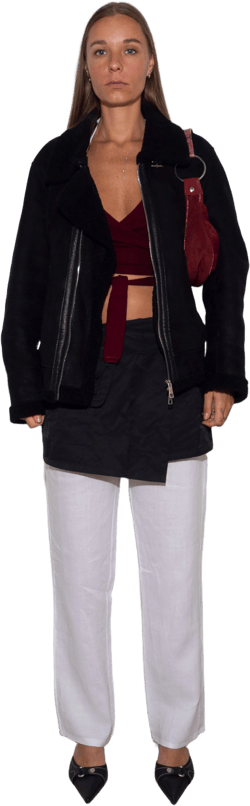 Shearling Aviator Jacket