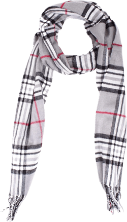 Plaid Scarf Wraps For Women Lightweight Men Cashmere Feel Luxurious Scarfs Warm Cozy Shawl Extra Soft (Grey Striped Plaid)