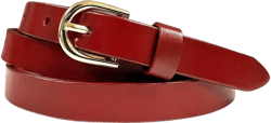 Genuine Full Grain 100% One Piece Leather Casual Belt Strap (1-1/8") / Women's Dress Belt (3/4"),Multi-Style Options at Amazon Men’s Clothing store