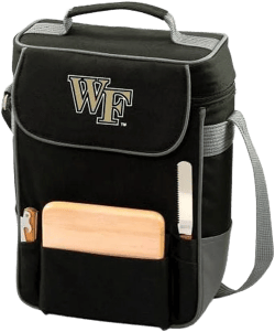 Duet in Black/Grey Wake Forest Demon Deacons Digital Print Tote