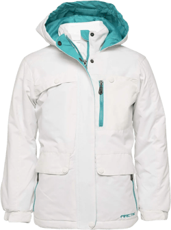 Arctix Kids' Jackalope Insulated Winter Jacket White 2T