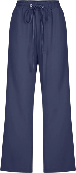 Kvsozwuty Linen Pants Women Petite Casual Drawstring Elastic High Waisted Capris Trendy Solid Color Summer Capri Pant 2024 at Amazon Women’s Clothing store
