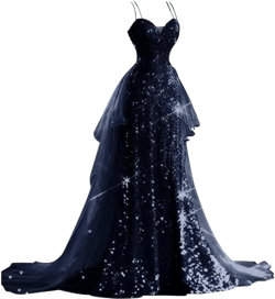 Sparkly Sequin Prom Dresses Long Ball Gown for Women Tulle Spaghetti Strap Formal Party Gowns with Slit 22 Plus Navy Blue