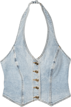 GUESS Women's Eco Piper Denim Vest