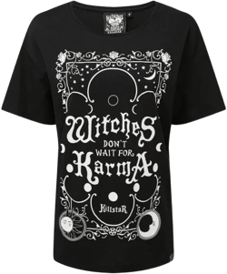 Karma Top | Oversized Scoop Neck Soft Cotton Black & White Woman's Tee