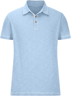 Polo Shirts for Men 2024 Short Sleeve T-Shirts Summer Cotton Golf Shirts Work Casual Blouse Tops for Dads and Guys Light Blue X-Large