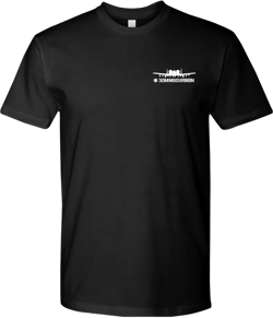 Label Tee Black