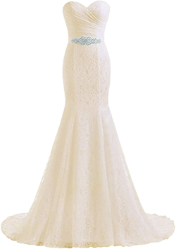 Women's Lace Mermaid Bridal Wedding Dresses