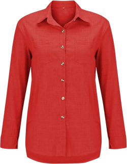 Plus Size Button Up Tops Womens Cotton Tops Dressy Casual Women Blouses Casual Womens Trendy Clothes Cute Summer Tops Plaid Shirt for Women Country Western Outfits for Women C-red
