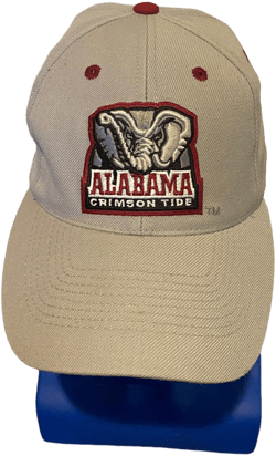 top of the world 100% Alabama crimson tide patch fitted hat size 7 1/8