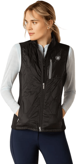 ARIAT Women's Fusion Insulated Vest Small Black