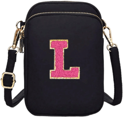 1pc Leisure And Fashion Crossbody Walking Bag With Mobile Phone Cloth Bag Vertical Zero Wallet For ,Girl,Travel,Back To School,Gifts