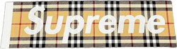 Supreme Burberry Box Logo Sticker