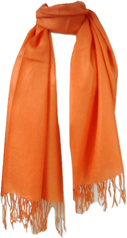 Tapp Collections™ Premium Pashmina Shawl Wrap Scarf Orange