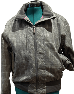 Euro Star Grey Bomber Jacket L