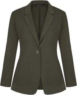 MINTLIMIT Blazers for Women Casual Long Sleeve Open Front Cardigan Button Work Office Blazers Jackets with Pockets