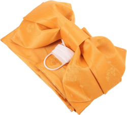 kimono womens belt bow waist belt vintage wristband belt waist belt tie wrap wide waistband japanese Yellow 33.5x24cm