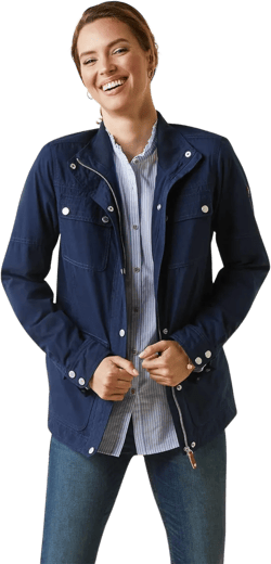 ARIAT Women's Calumet Field Jacket Large Navy