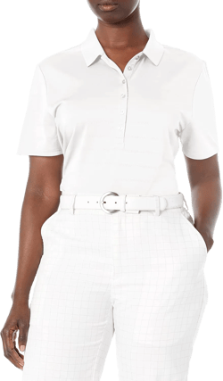 Callaway Women's Short Sleeve Opti-Dri™ Performance Golf Polo Shirt (Size Small - 3X Plus) Medium White
