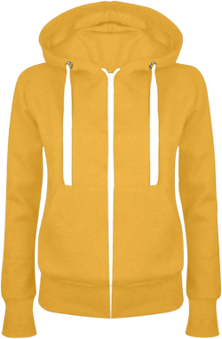 hlysgo Jackets for Women 2025 Trendy Plus Size Long Sleeve Hooded Sweatshirts Fall Casual Loose Lightweight Zipper Hoodies 04 Yellow Medium