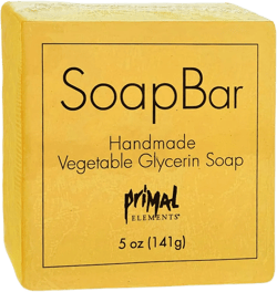 Primal Elements Glycerin SoapBar | Great For Face & Body, Moisturizing, No Harsh Detergents, Premium Essential Oils | VEGAN, NO PARABENS, GLUTEN FREE - Tahitian Vanilla (Pack of 2) Tahitian Vanilla 5 Ounce (Pack of 2)