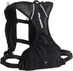 Salomon Unisex Agile 2 Set, Hydration & Storage Vest with 500ml Flasks Included BLACK