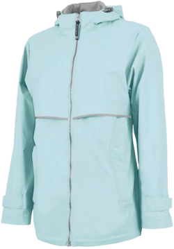 RAIN JACKET-AQUA