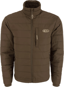 Drake Waterfowl Men's Synthetic Down Pack Insulated Lightweight Durable Water-Repellent Adjustable Outdoor Hunting Jacket XX-Large Green Timber
