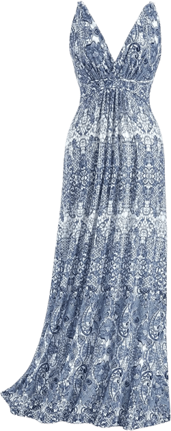 Lace Printed Maxi Dress for Women, Sleeveless Summer Sundress, Long Flowy Loose 1X Multi
