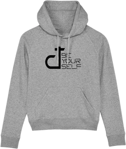 DT Be Yourself Black Logo Unisex Cruiser Iconic Hoodie
