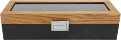 Watch Box, Watch Storage Box, Solid Wood 6 Slot Display Storage Case Simple Classic Vintage Organizer, For Store Display, Home Decor