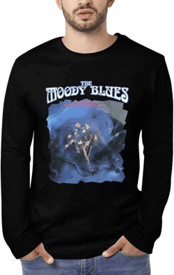 Mens Cotton Crew Neck Long Sleeve T-Shirt 3D Printed Funny Graphic Tees Shirt Tops,Size S to 3XL