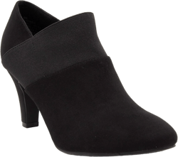 LONDON FOG Womens Bobbie Heel Ankle Booties